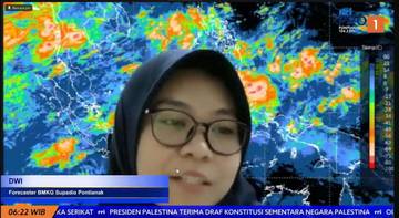 Update Cuaca di Kalbar 7 Februari 2026