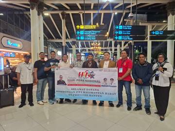 Pengurus PWI Kalbar Hadiri HPN 2026 di Banten