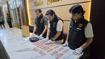 Polresta Pontianak Ungkap Peredaran Uang Palsu Rp28,9 juta