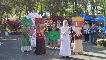 Persagi Pontianak Edukasi Gizi Seimbang Lewat Karnaval
