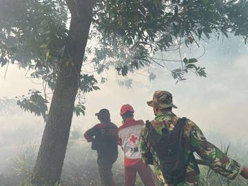 Hari Ketiga Tim Gabungan Terus Padamkan Karhutla Galang