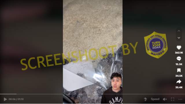 Video Pecahan Logam pada Makanan Bayi Ditegaskan Hoaks