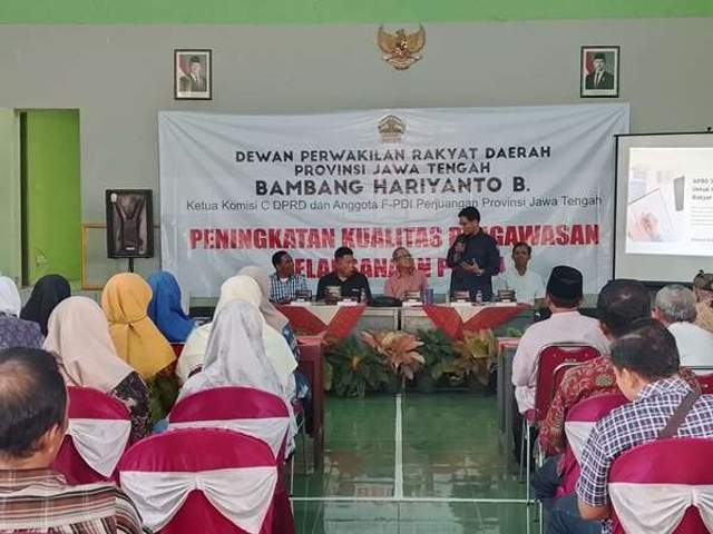 Komisi C DPRD Jateng Sosiaalisasikan PKPP Perda