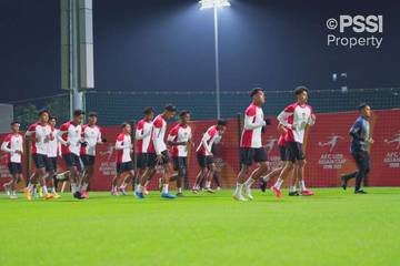 Timnas U20 Indonesia Matangkan Taktik Jelang Lawan Iran