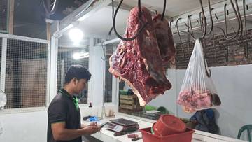 Harga Daging Ayam dan Sapi di Purwokerto Stabil