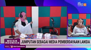 Jumputan Sebagai Media Pemberdayaan Lansia