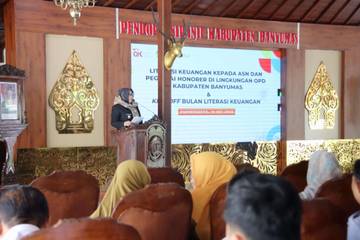 Gandeng OJK, Pemkab Banyumas Gelar Sosialisasi Literasi Keuangan