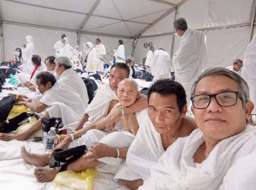 Jamaah Haji Asal Banjarnegara Tiba di Arafah