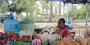 Ada Turnamen Basket, Pendapatan Pedagang Ikut Meroket