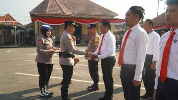 Ungkap Kasus Narkoba, Personel Polres Tegal Dapat Penghargaan 