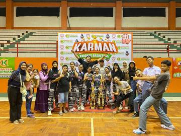 SMAN 1 Gombong Hattrick Juara Knights Basketball Championship