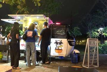 Mencicipi Kesegaran Mie Sapi Pankoi di Taman Kranji