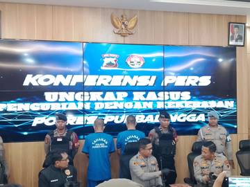 Dua Pelaku Perampokan Bank Diringkus Polres Purbalingga