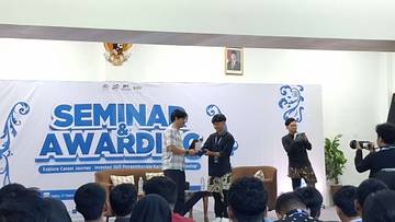 Mahasiswa Amikom Gelar Seminar Intermedia Information Technology Competition 