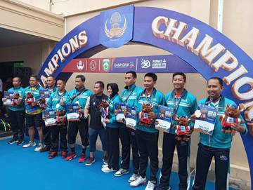 Pornas KORPRI XVII, Pegawai Bapas Purwokerto Sabet Juara
