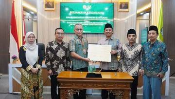 UIN Saizu dan Dinkes Sinergi Bentuk Calon Guru 