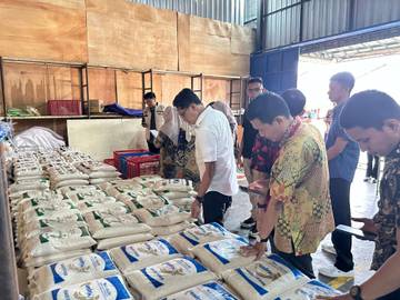 Satgas Pangan Bareskrim Polri Cek Harga Beras di-Purbalingga 