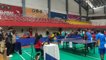 Kejuaraan Tarkam Tenis Meja Banyumas Dorong Semangat Olahraga