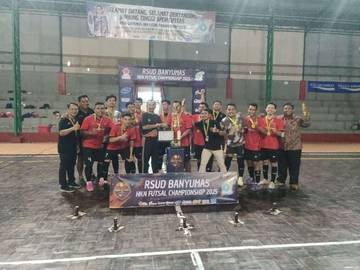 RSUD Banyumas Juara Turnamen Futsal HKN Ke-61