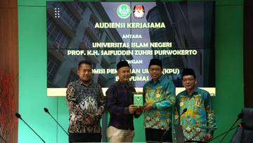 UIN Saizu dan KPU Banyumas Jalin Kerja 