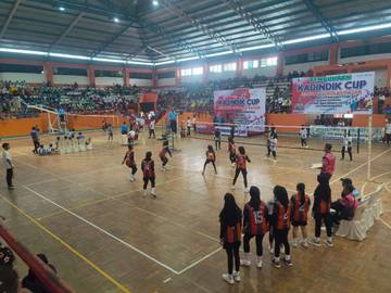 Puluhan Tim Voli SD Ikuti Kadindik Cup Banyumas