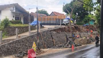 PPK 2.2 Jateng Tangani Pondasi Longsor di Purwokerto