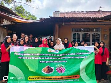 Pawone Mboke Banyumas Naik Kelas Berkat Pendampingan Iptek