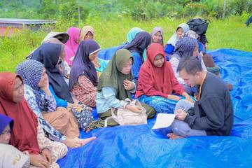 BPBD Banjarnegara Latih Warga Evakuasi Mandiri