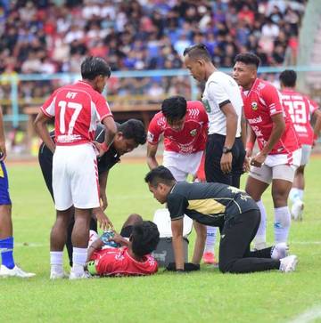 Persibas Vs Persibangga Banjir Kartu, 2 Pilar Cedera