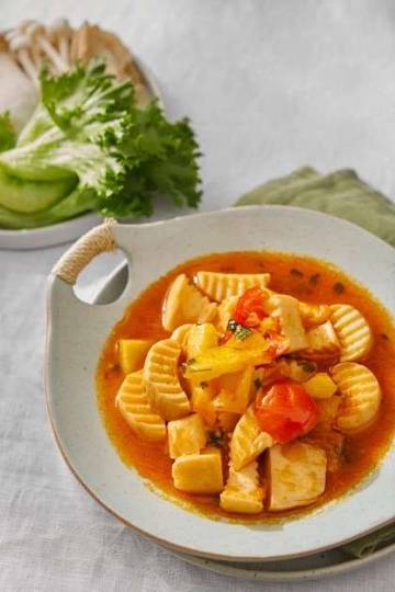 Membuat Egg Tofu Curry yang Enak dan Otentik