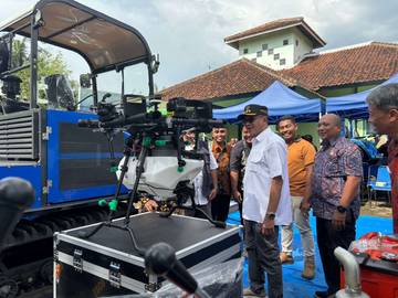 Bantuan Alsintan Kementerian Pertanian Disalurkan ke Petani Banyumas