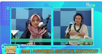 SMAN 1 Purwokerto Siap Menuju Zero Waste