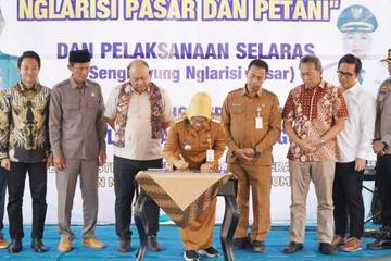Hidupkan Ekonomi Kerakyatan, Bupati Kebumen Resmikan Program MBG 