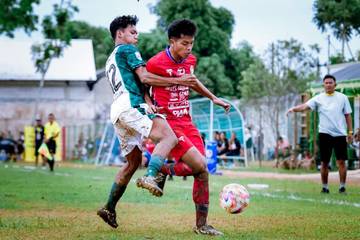 Persibas Ditahan Imbang Persikaba 1-1 di Leg Pertama