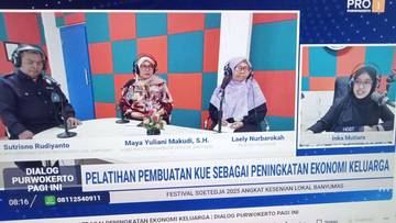 Upaya Dinas tenaga Kerja Beri Pelatihan Pembuatan Kue