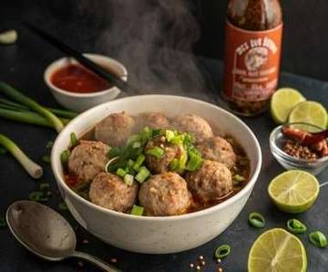 Pedas Tetap Nikmat, Bakso Kuah Mercon Sehat