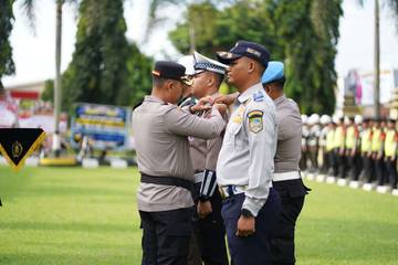 Polresta Banyumas Gelar Apel Pasukan Operasi Keselamatan Candi