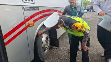 Polres PurbaIingga Gandeng Dishub Gelar Ramp Check 