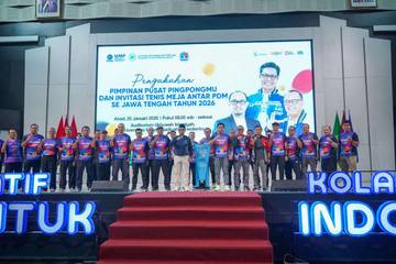 Pimpinan Pusat PingpongMu Dikukuhkan, Dorong Dakwah melalui Olahraga