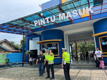 Satlantas Polres Purbalingga Gelar Patroli Objek Wisata
