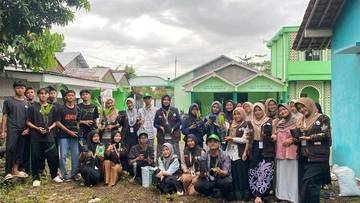 KKN UNU dan Ponpes As-Sunniyyah Gagas Eco Garden
