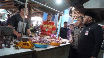 Pemerintah Kota Tegal Sidak Harga Pasar Menjelang Ramadhan