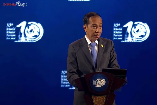 Buka WWF Ke-10, Presiden Jokowi: Air Sumber Kehidupan