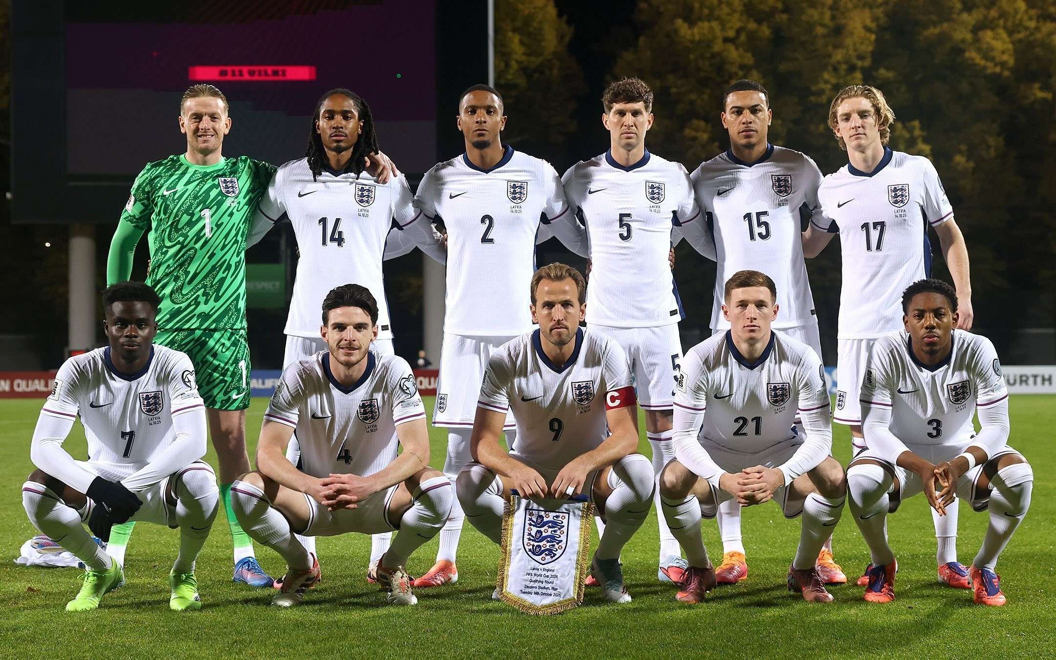 Latvia Kalah 5-0, Inggris Pastikan Tiket Piala Dunia