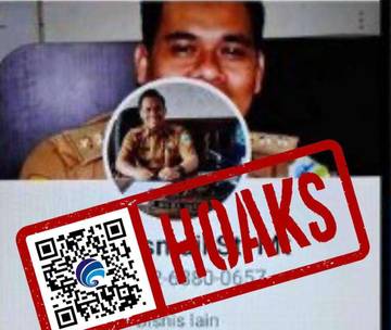 Hoaks  Akun WhatsApp Kepala Dinas Kabupaten Garut