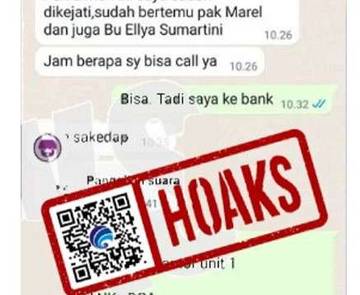 Hoaks Akun WhatsApp Anggota DPRD Kota Bandung 