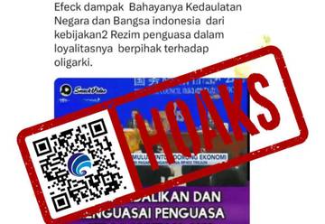 Hoaks Tiongkok Pindahkan Warga ke Indonesia