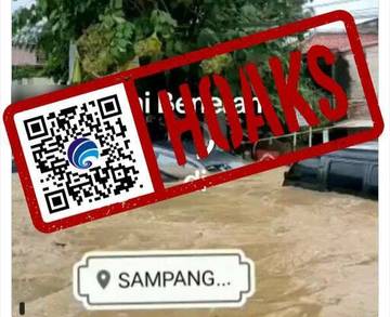​Tidak Benar, Kabupaten Sampang Dilanda Banjir Bandang
