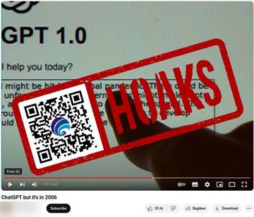 Hoaks Video Chat GPT Versi 1.0 Mampu Prediksi Pandemi 