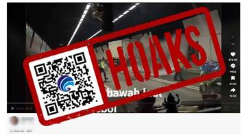 Hoaks Video Sebuah Terowongan Bawah Laut Mengalami Kebocoran